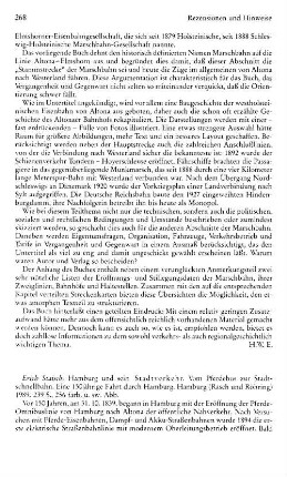 Staisch, Erich :: Hamburg und sein Stadtverkehr, vom Pferdebus zur Stadtschnellbahn, eine 150jährige Fahrt durch Hamburg : Hamburg, Rasch und Röhring, 1989