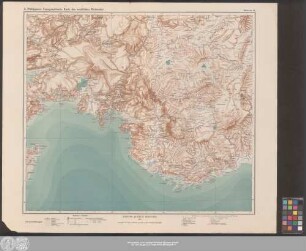 Blatt 6: Topographische Karte des westlichen Kleinasien