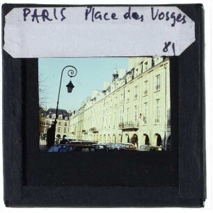 Paris, Place des Vosges