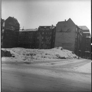 Negativ: Gelände, Nymphenburger Straße 11, 1952