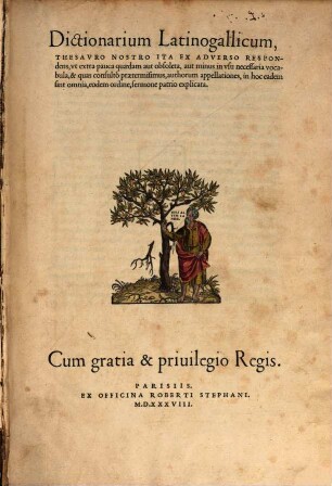 Dictionarium latino-gallicum