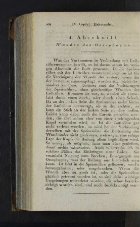 4. Abschnitt. Wunden des Oesophagus.