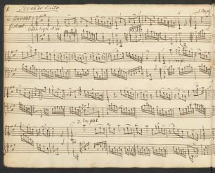 Stücke für Tasteninstrument; cemb; A-Dur; CauC 201; CauC 195; CauC 254; CauC 256; CauC 196; CauC 303