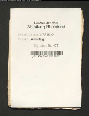 Undatierte Stücke