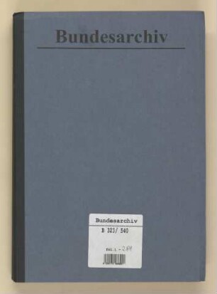 Auskunftsverzeichnis über erfolgte Restitutionen ("Information list"): Rückgabe von Kunstgegenständen an die UdSSR und an russische Emigranten in der US-Zone