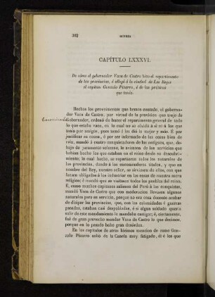 Capitulo LXXXVI.