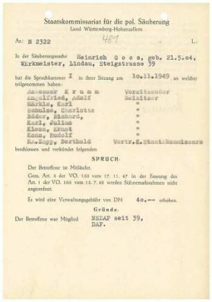 Goos, Heinrich