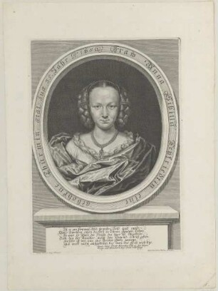 Bildnis der Anna Sibilla Seyfriedtin