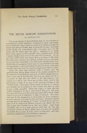 The South African Constitution