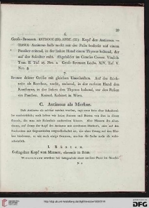 C: Antinous als Merkur