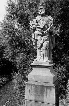 Hl. Nepomuk; Hattersheim, Frankfurter Straße