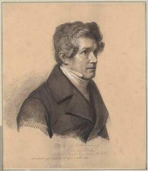 Bildnis Friedrich, August (1789-1843), Maler