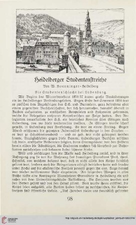 6: Heidelberger Studentenstreiche
