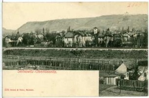 Serkowitz. Blick nach Oberlößnitz