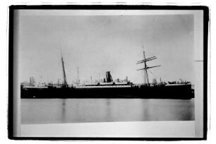 Dania (1889), Passagier- und Frachtschiff, Hamburg-Amerikanische Packetfahrt-Actien-Gesellschaft, Hamburg, Bau-Nr. 190