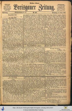 10.03.1901 (Erstes Blatt)