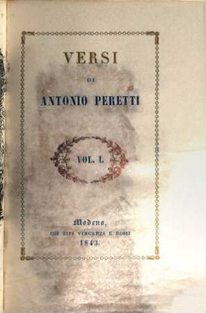 Versi, T. 1