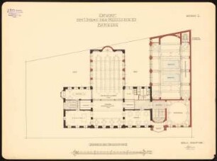 Ressource, Bamberg Umbau: Grundriss OG 1:100