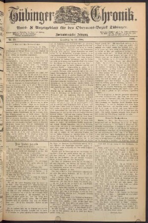 13. März (Nro. 60) - 19. März (Nro. 65)