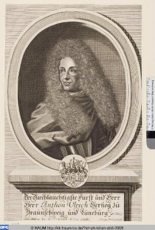 [Anton Ulrich von Braunschweig; Anthon Ulrich]