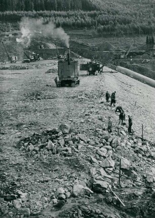 Hennetalsperre,1954-1955