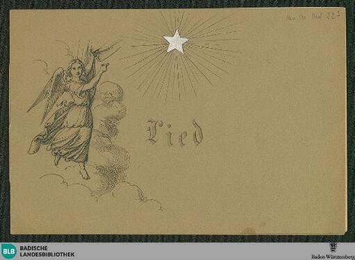 Siehst du in lichter Ferne - Don Mus.Ms.Ded. 22|1 : V, pf; G
