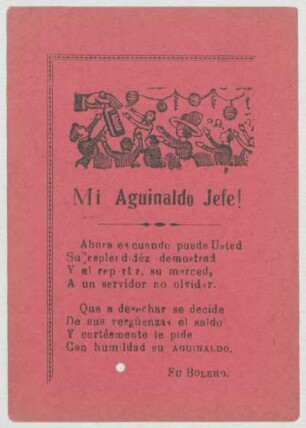 11: Mi aguinaldo jefe!