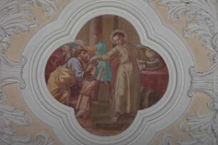 Szenen aus dem Leben des heiligen Norbert — Der Heilige Norbert speist die Armen und Kranken