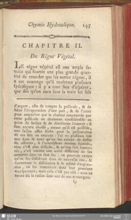Chapitre II. Du Régne Végétal