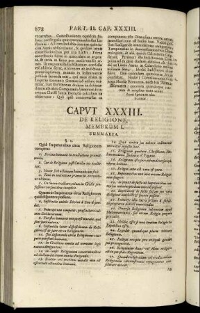 Caput XXXIII. De Religione.