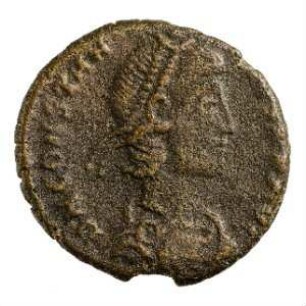 Münze, Aes 4, 337 - 361 n. Chr.