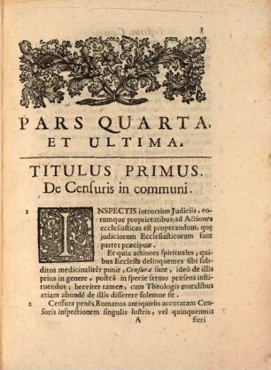 Institutionum Juris Canonici, 4