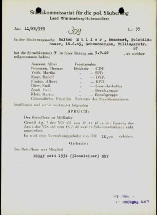 Müller, Walter