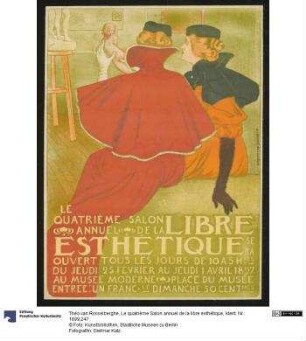 Le quatrième Salon annuel de la libre esthétique