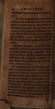 Emanuelis Roderici Compendium quaestionum regularium