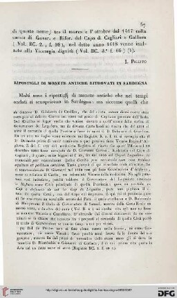 4: Ripostigli di monete antiche ritrovati in Sardegna