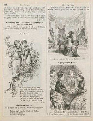 "Die Rose" "Selbstgefühl" "Schlagendster Beweiß"