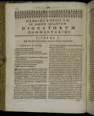 In Librum Quartum.
