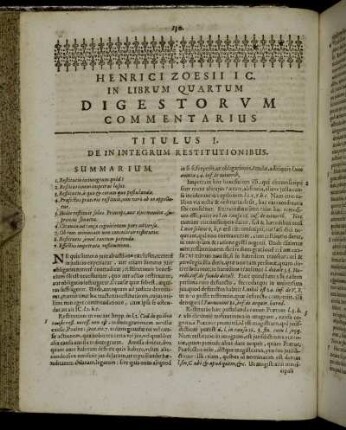 In Librum Quartum.