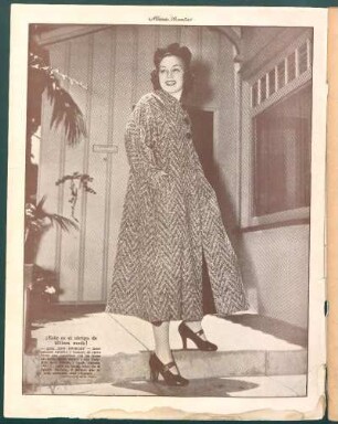 ¡Este es el abrigo de última moda! [Fotografía]