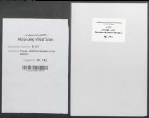 Amt Petershagen - Vogtei Windheim - Bauerschaft Haevern: Revidiertes Kataster