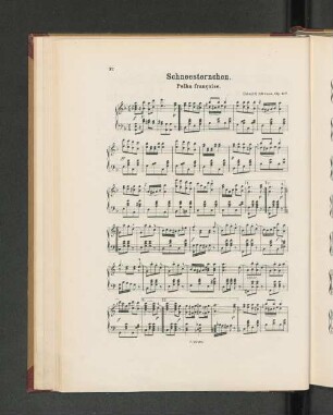 Schneesternchen. Polka francaise.