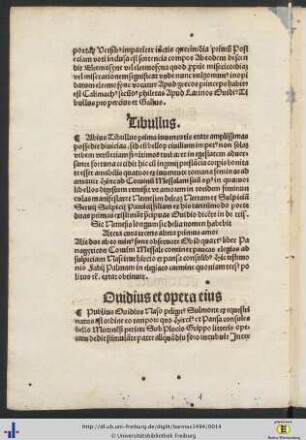 Ovidius et opera eius.