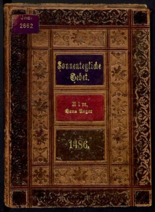 Die sonntäglichen Gebete