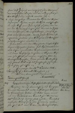 Untersuchung der Strafsache der Studierenden Gravenhorst, Jordan und Ritter gegen den Leutnant von Brandis.