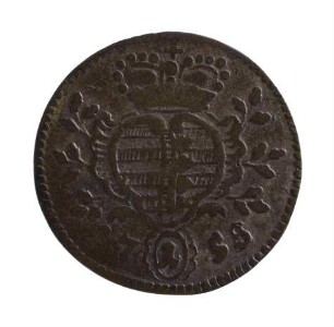 Münze, Kreuzer, 1758