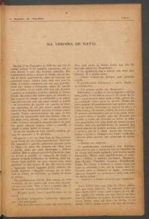 Na véspera de Natal