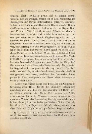Die Melanchthon-Handschriften der Chigi-Bibliothek