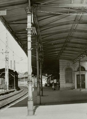 Döbeln Hauptbahnhof, Bahnsteig
