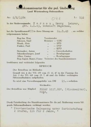 Tornau, Georg